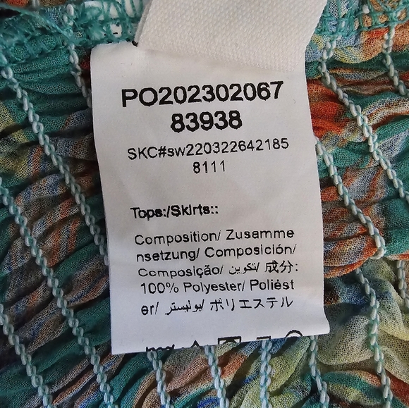 Floerns Women's Summer 2 Piece Crop Tube Top and Split Long Skirt set size small - Picture 9 of 13